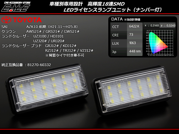 210系 クラウン ハイブリッドも対応 LED ライセンスランプ ナンバー灯 R-219 210系 クラウン ハイブリッドも対応 LED ライセンスランプ ナンバー灯 R-219