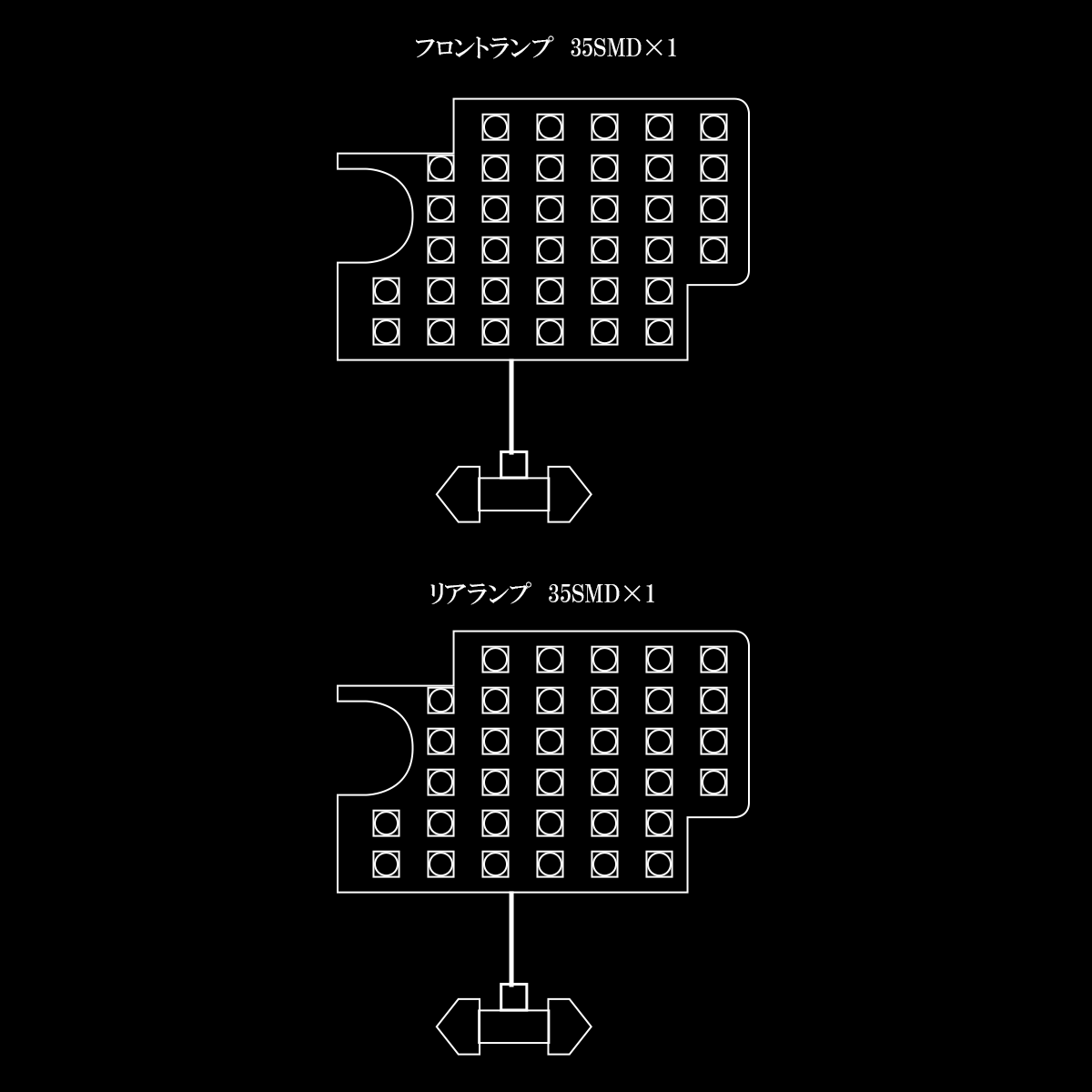 GINGER掲載商品】 プロボックス サクシード 電球色 LED 室内灯ルームランプ